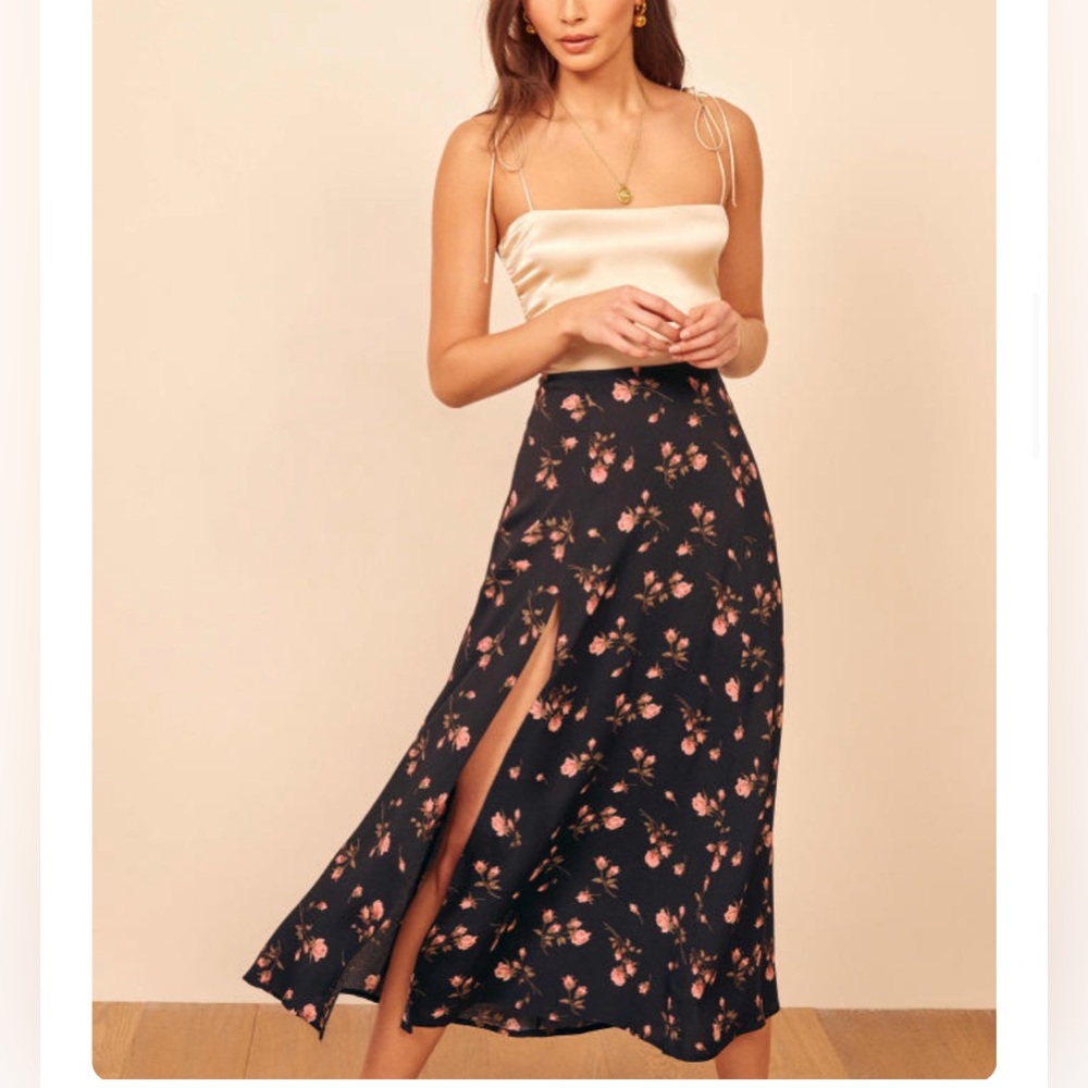 Reformation Zoe Midi Skirt Size 8